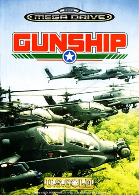 Gunship (Europe) box cover front